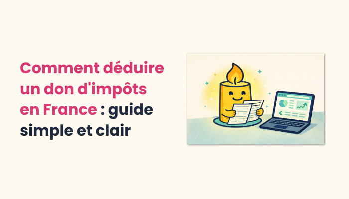 Comment déduire un don d'impôts en France